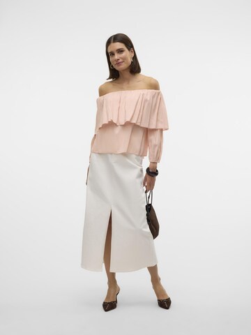 VERO MODA Bluse 'VMPAMALA' i pink