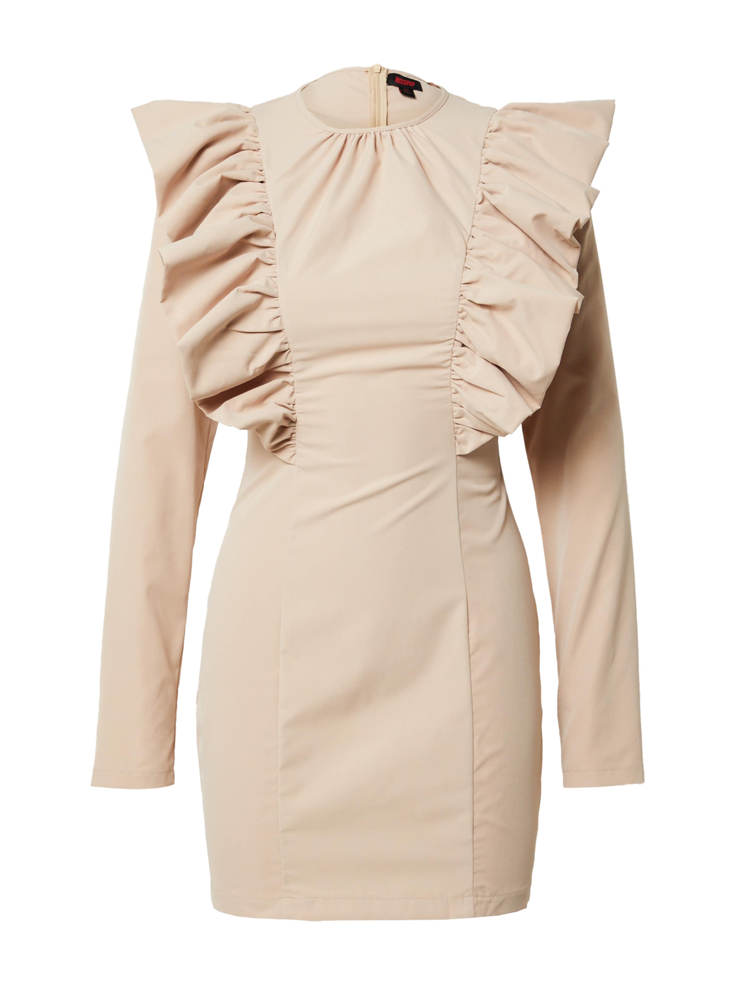 Abito di Misspap in grigio: frontale