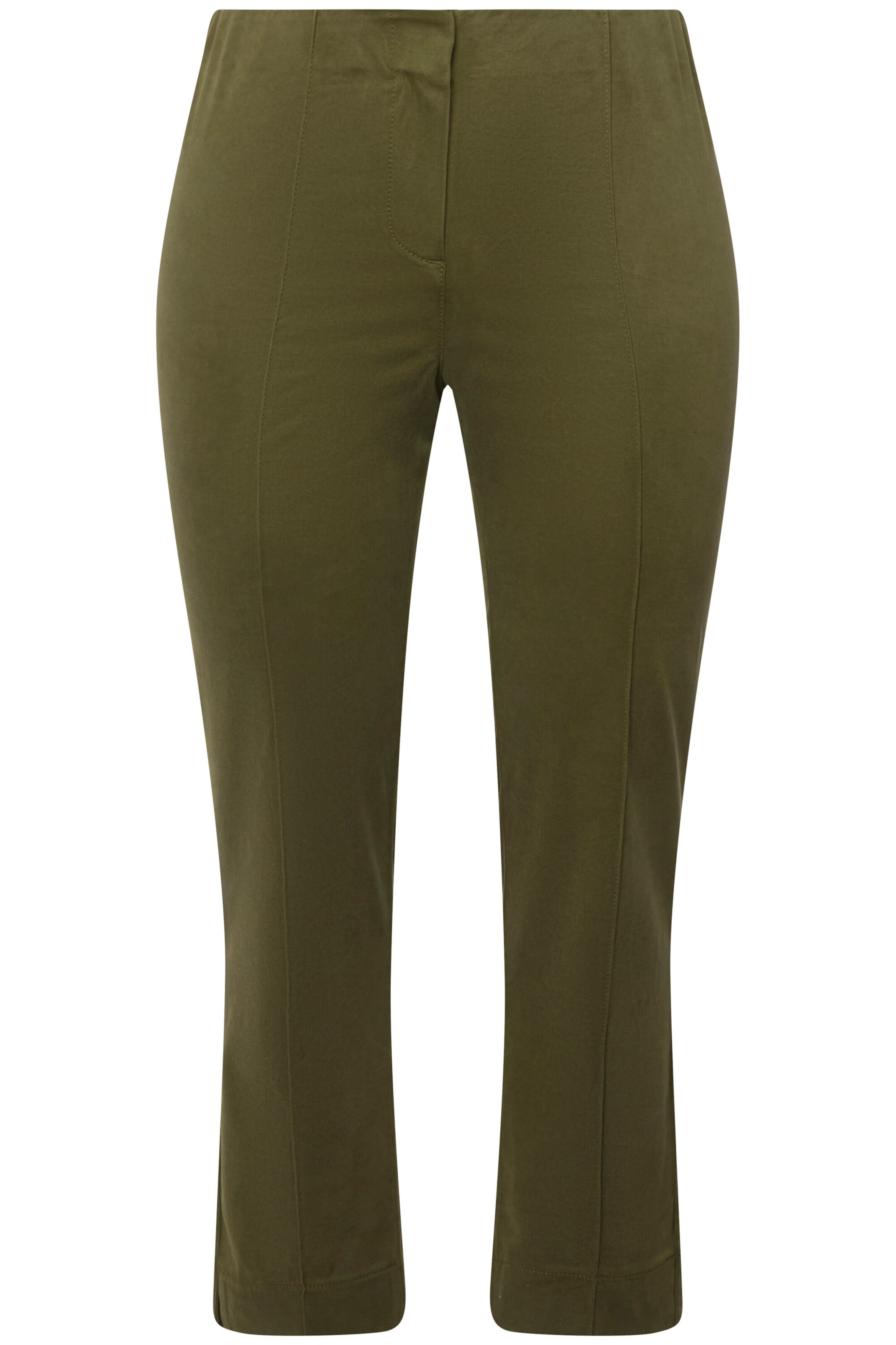 Ulla Popken Broek in Groen: voorkant