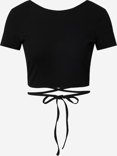EDITED T-shirt 'River' en noir, Vue avec produit