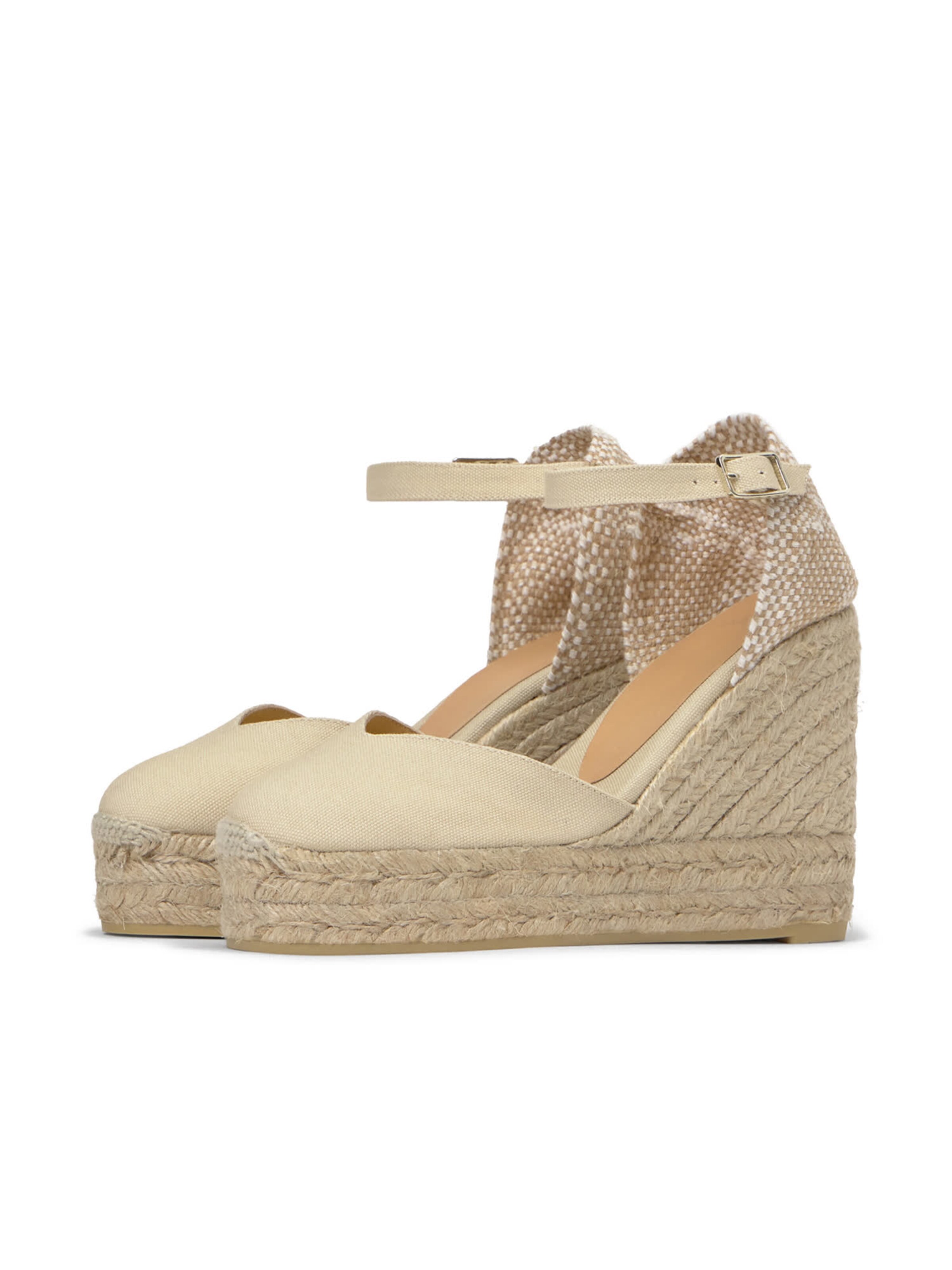 smėlio Castañer Espadrilės 'Chiarita'