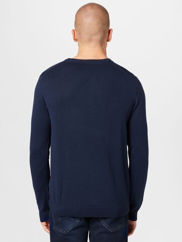 !Solid Sweater 'Denley' in Blue