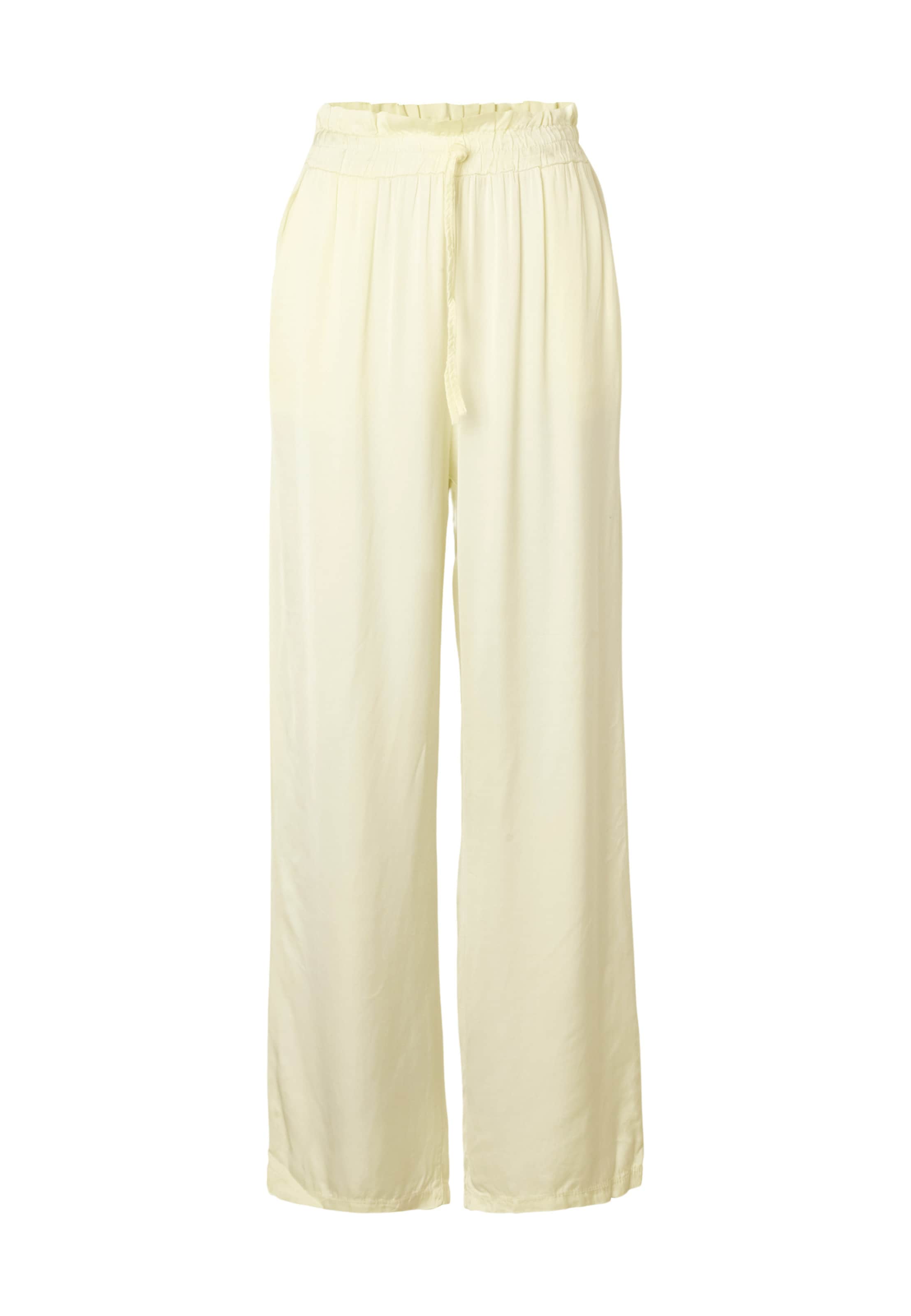 Estelou - Loosefit Pantalón 'Flowing' en amarillo: frente