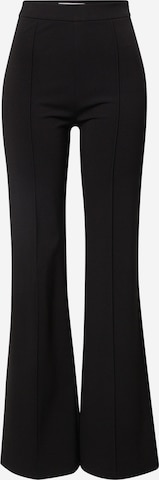 florence by mills exclusive for ABOUT YOU Flared Broek 'Spruce' in Zwart: voorkant