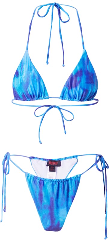 Misspap Triangel Bikini 'Joslin' in Blau