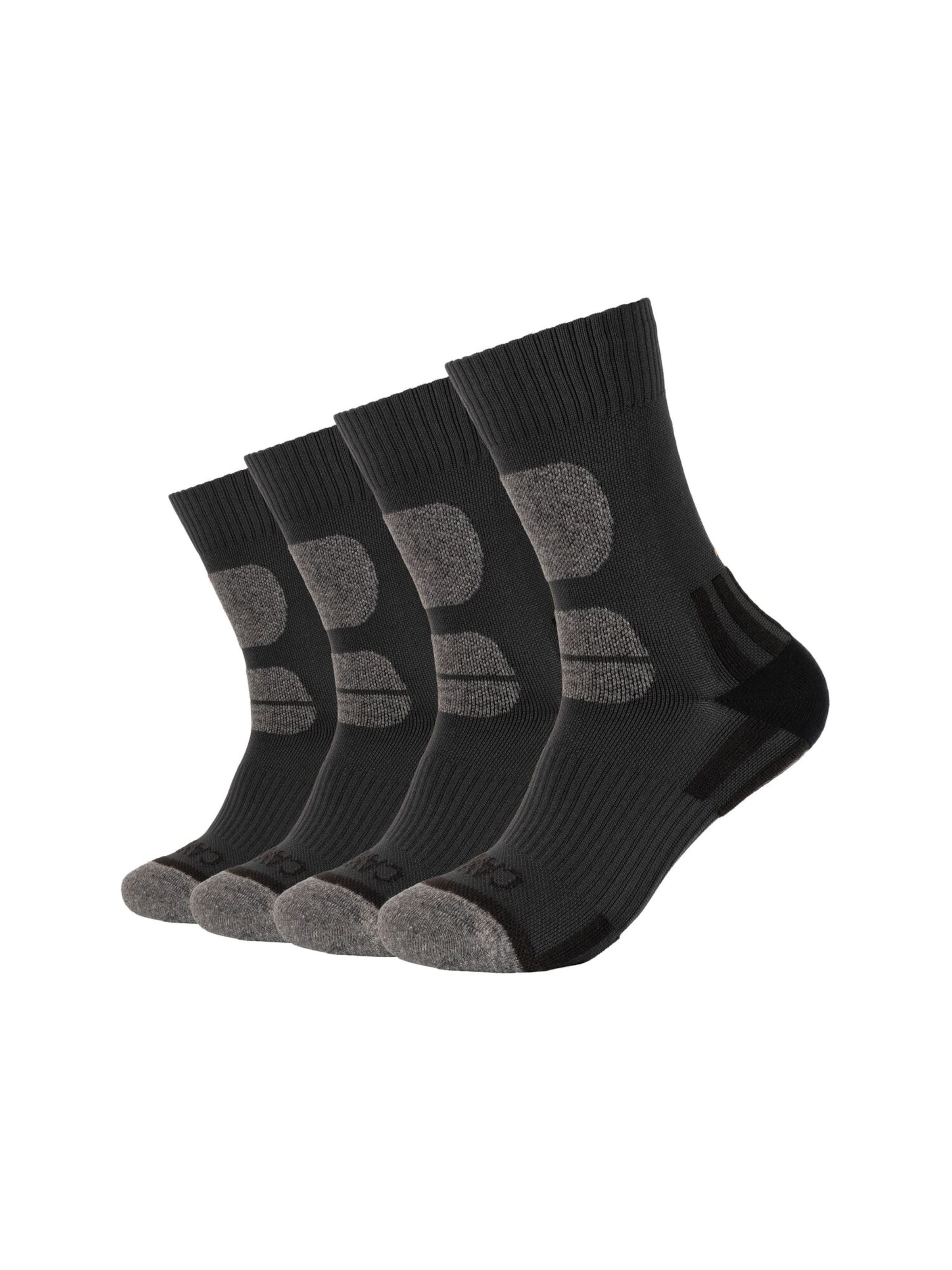 camano Sportsocken in Schwarz: Vorderseite