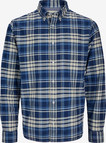 Chemise 'JPRBLunorris' JACK & JONES en bleu : devant