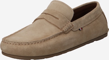 Mocassino di TOMMY HILFIGER in beige: frontale