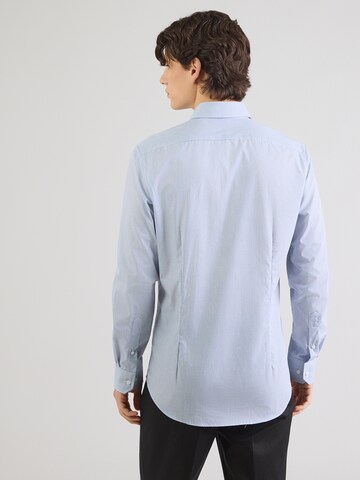 Slim fit Cămașă de la Michael Kors pe albastru: spate