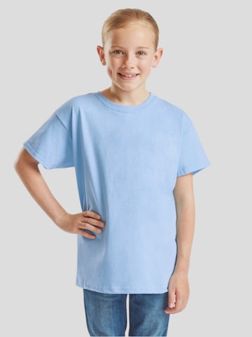 FRUIT OF THE LOOM Shirt 'T-shirt for kids' in Blauw: voorkant