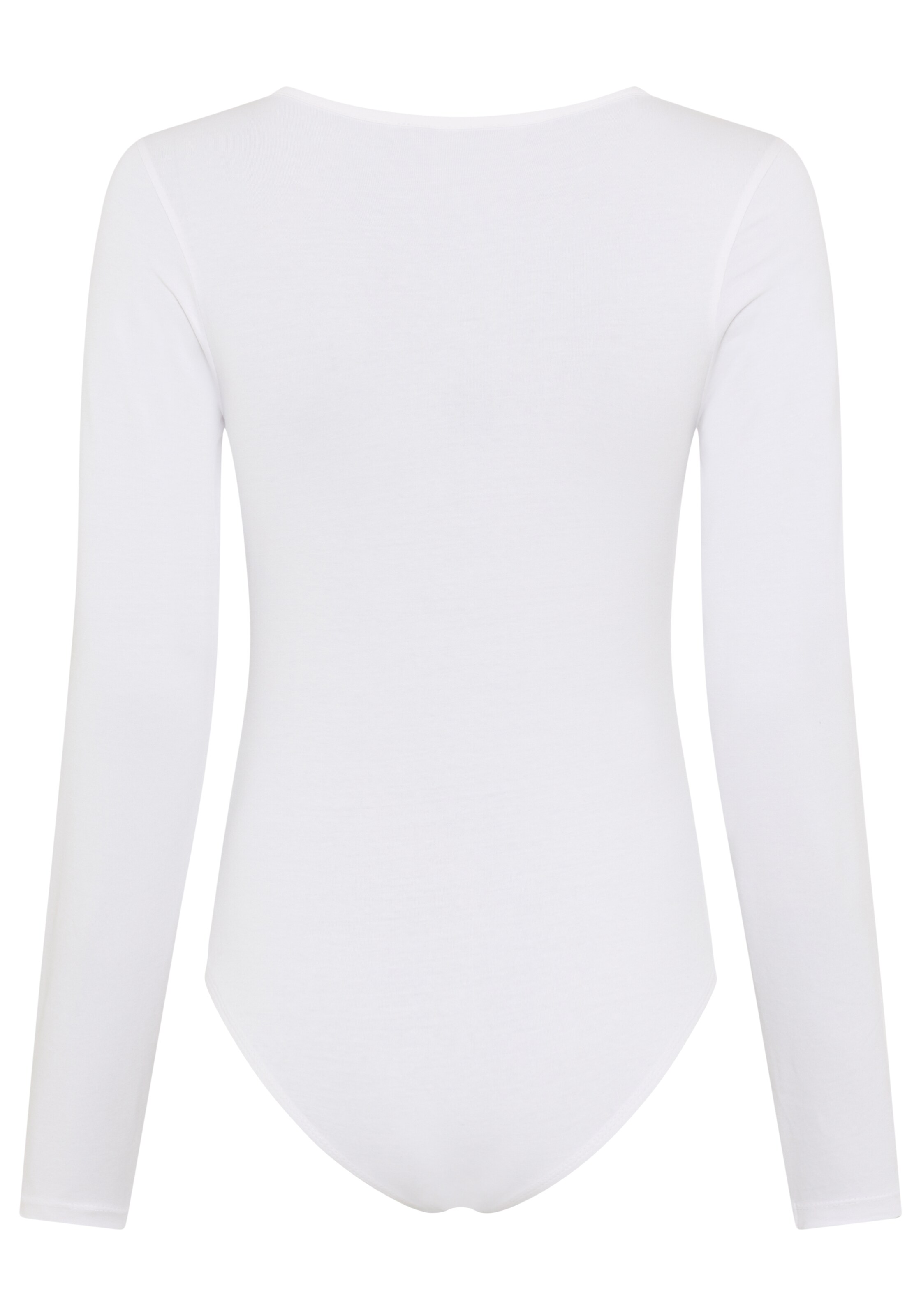 LAURA SCOTT Shaping Bodysuit in White