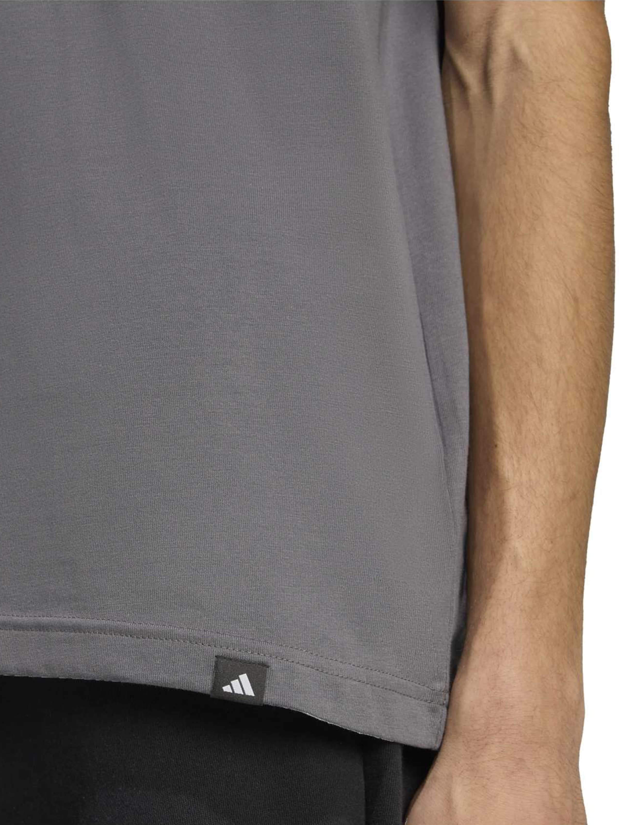 ADIDAS SPORTSWEARTehnička sportska majica 'CAMO' - siva boja