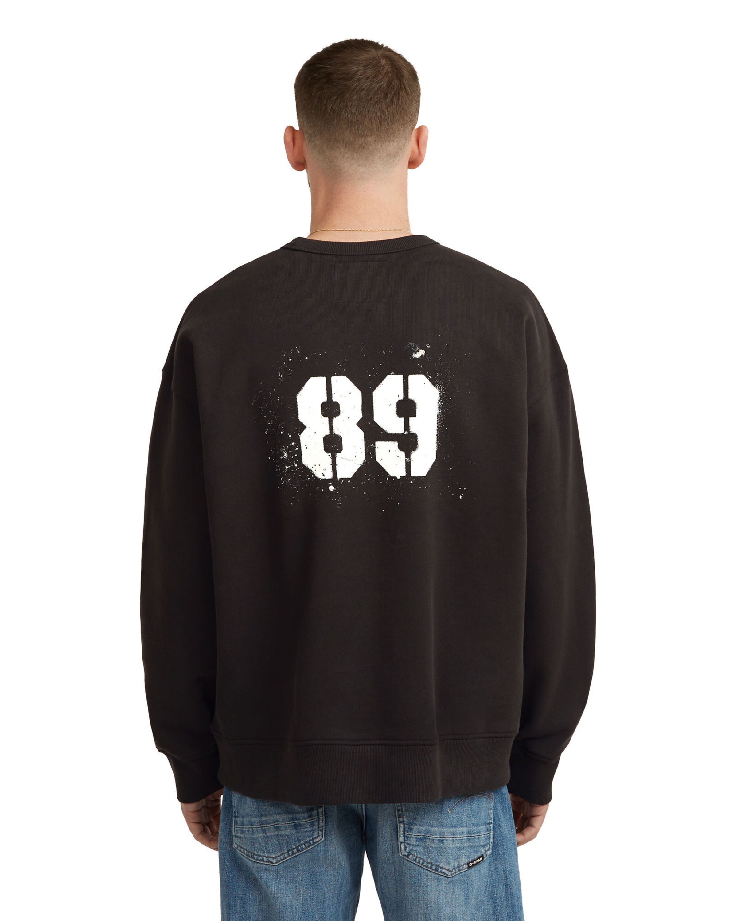 G-STAR Sweatshirt in Schwarz