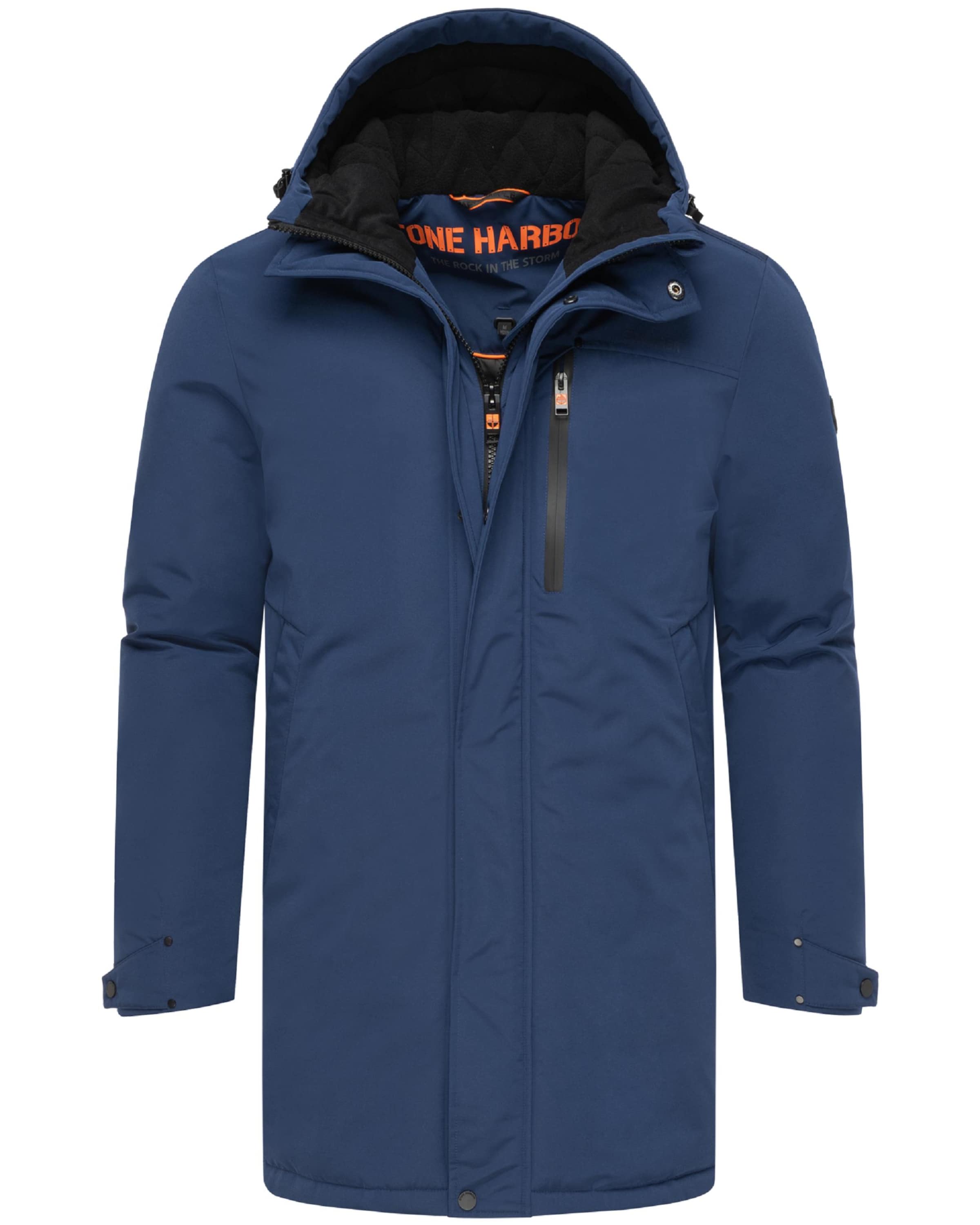 STONE HARBOUR Mantel 'Phinoo XX' in Blau