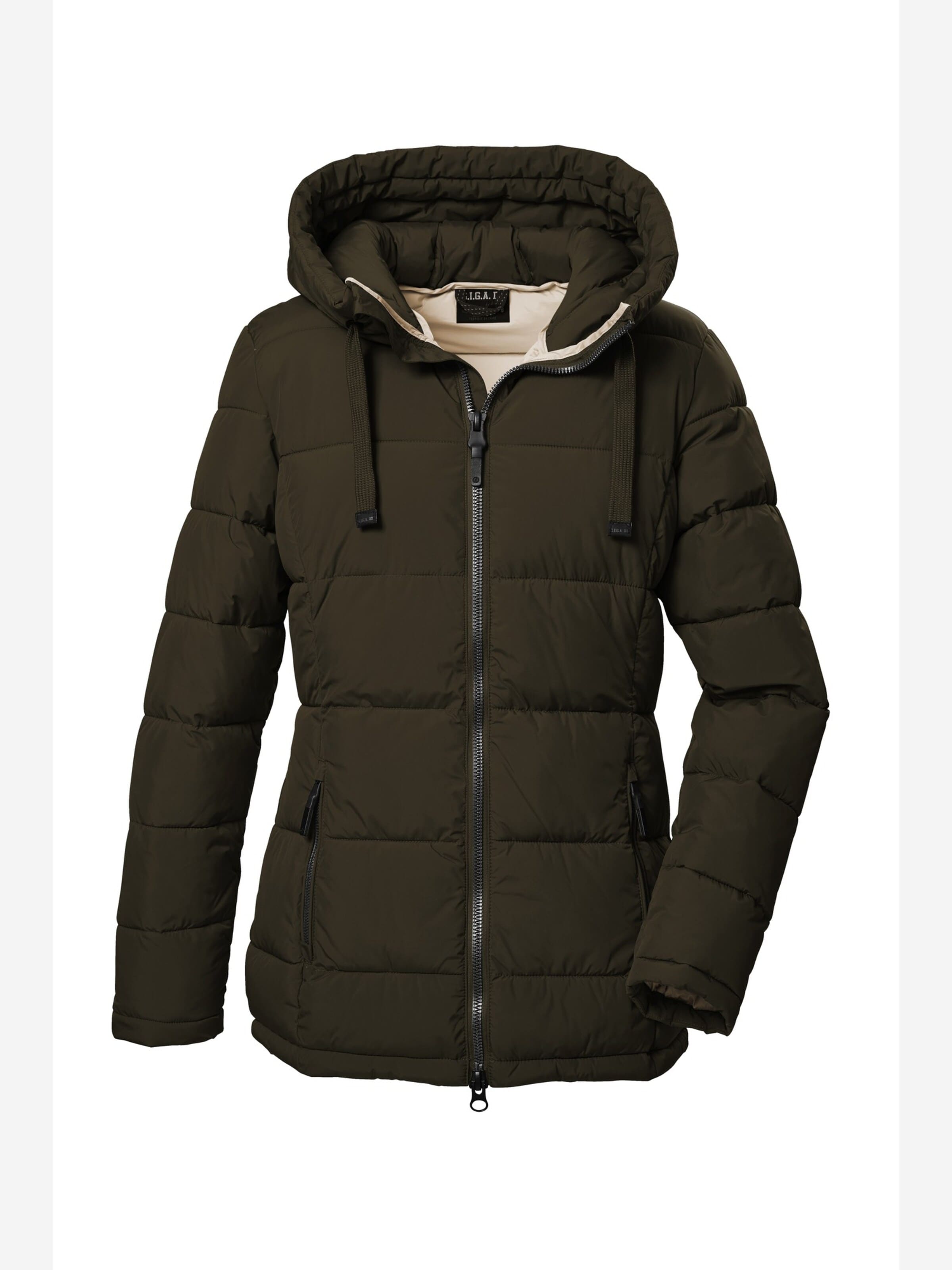 G.I.G.A. DX by killtec Winterjacke 'GW 68 WMN QLTD JCKT'‌‌ in Braun: Vorderseite