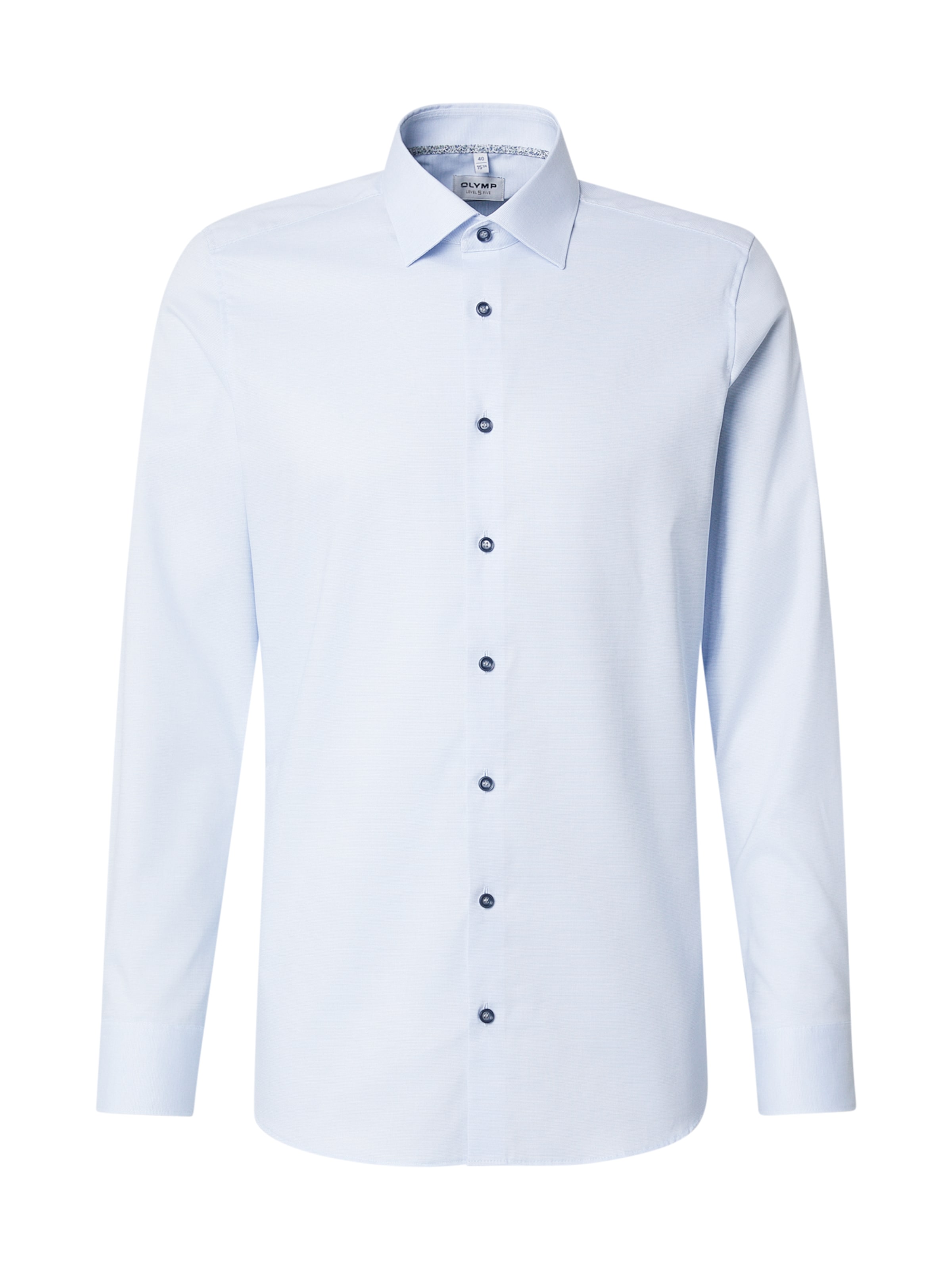 OLYMP Regular fit Button Up Shirt 'Level 5' in Blue: front