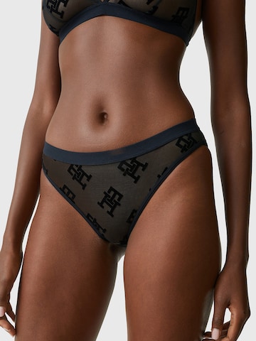 Tommy Hilfiger Underwear Panty in Black: front