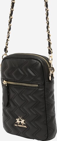 La Martina Crossbody Bag 'Angelina' in Black: front