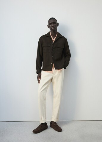 MANGO MAN Between-Season Jacket 'Umbria' in Brown