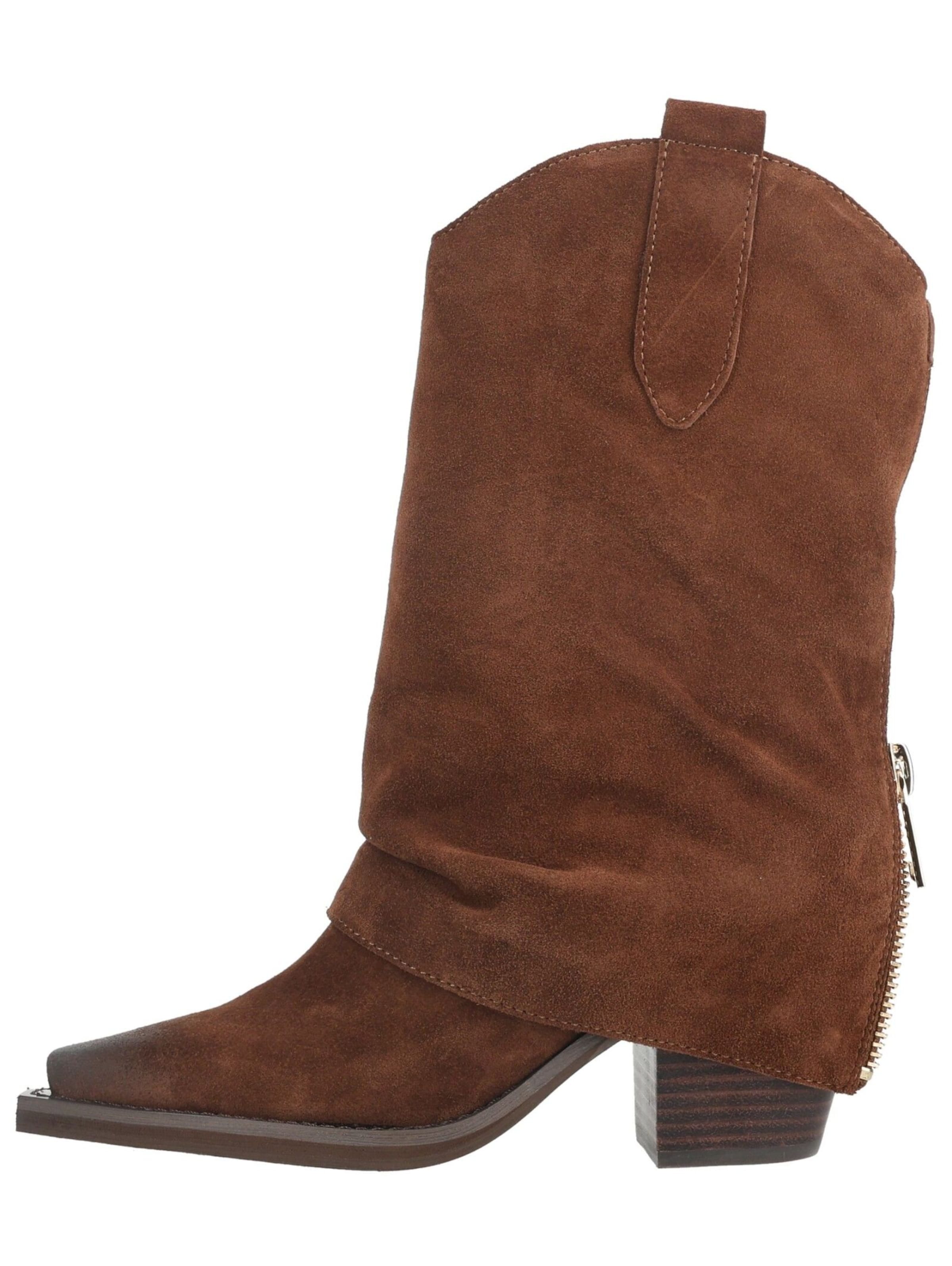 Bottes de cowboy Alma En Pena en beige