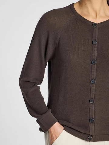 Cardigan 'Ella' Gai+Lisva en marron