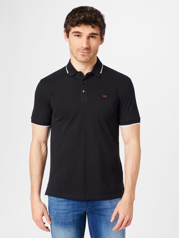 HUGO Shirt 'Deresino' in Black: front