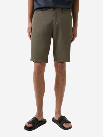 BOGNER Regular Chinohose 'Miami' in Grün: Vorderseite