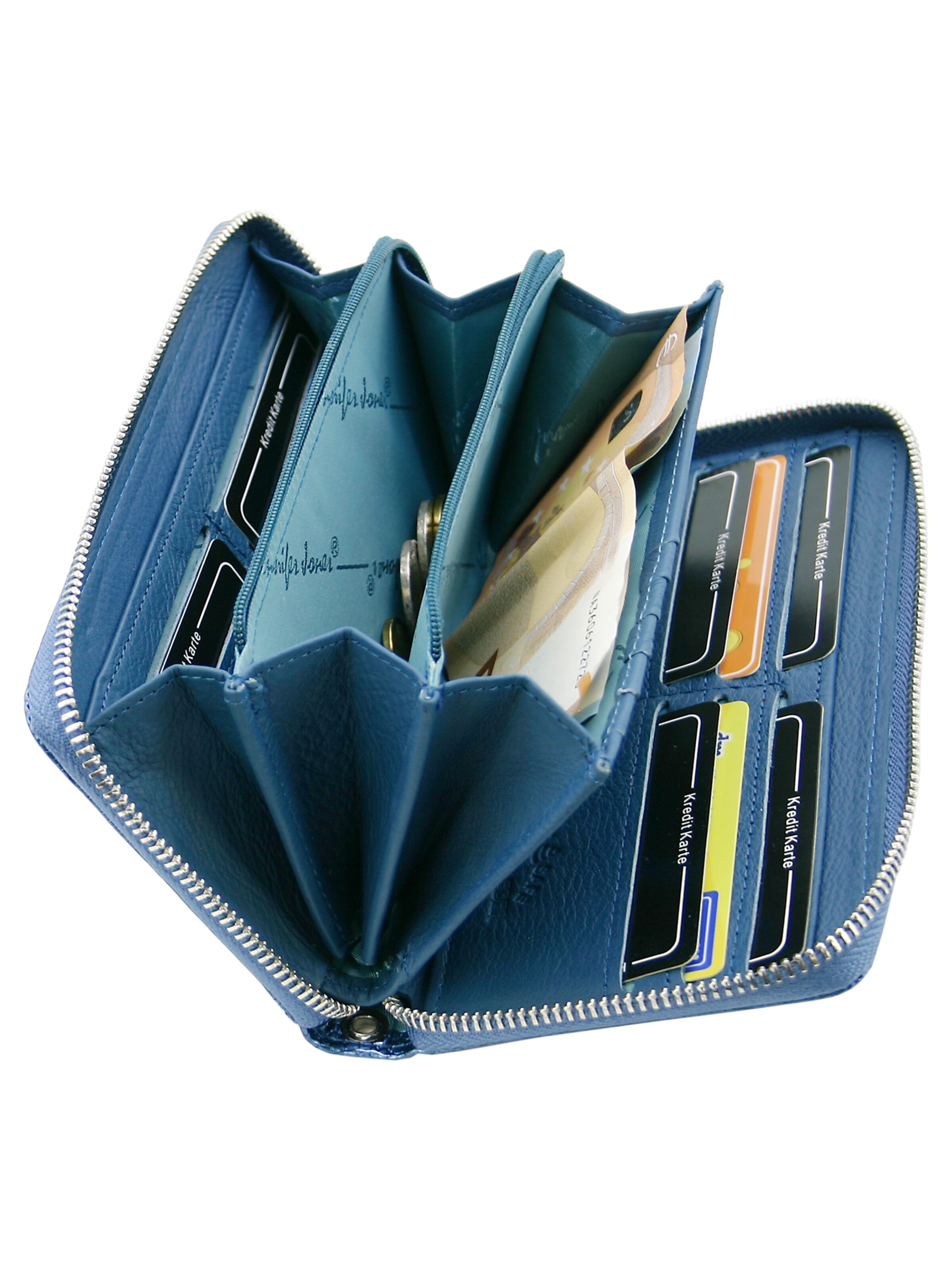 Jennifer Jones Wallet in Blue