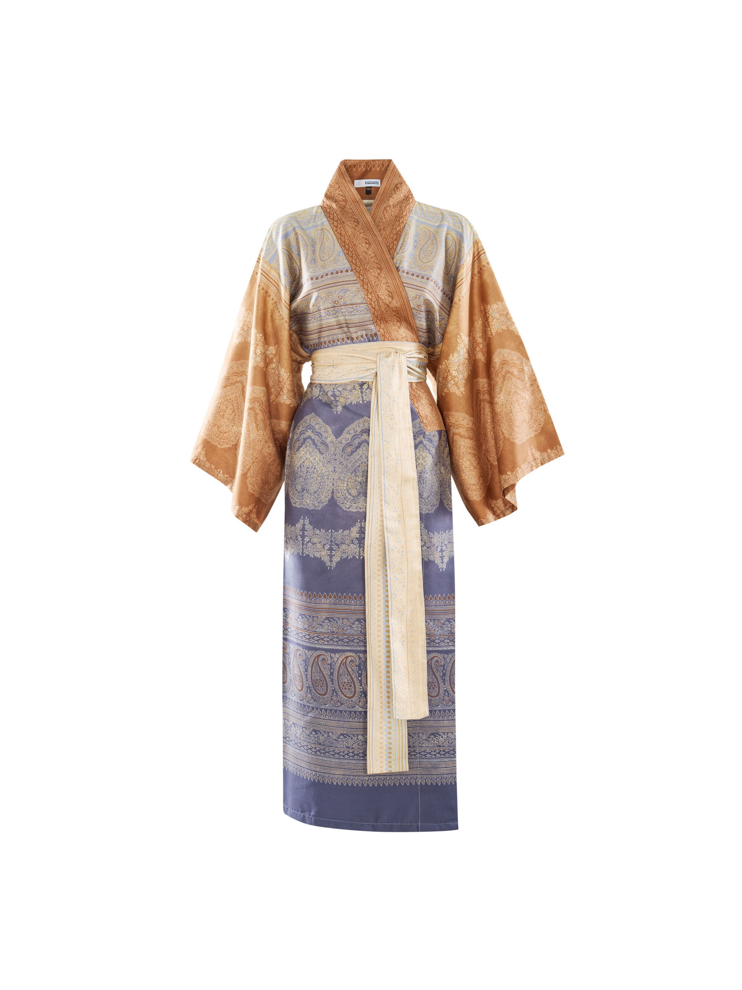 BASSETTI Kimono in Grey: front