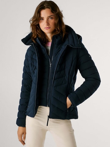 Pepe Jeans Winterjacke 'SANN SHORT' in Blau