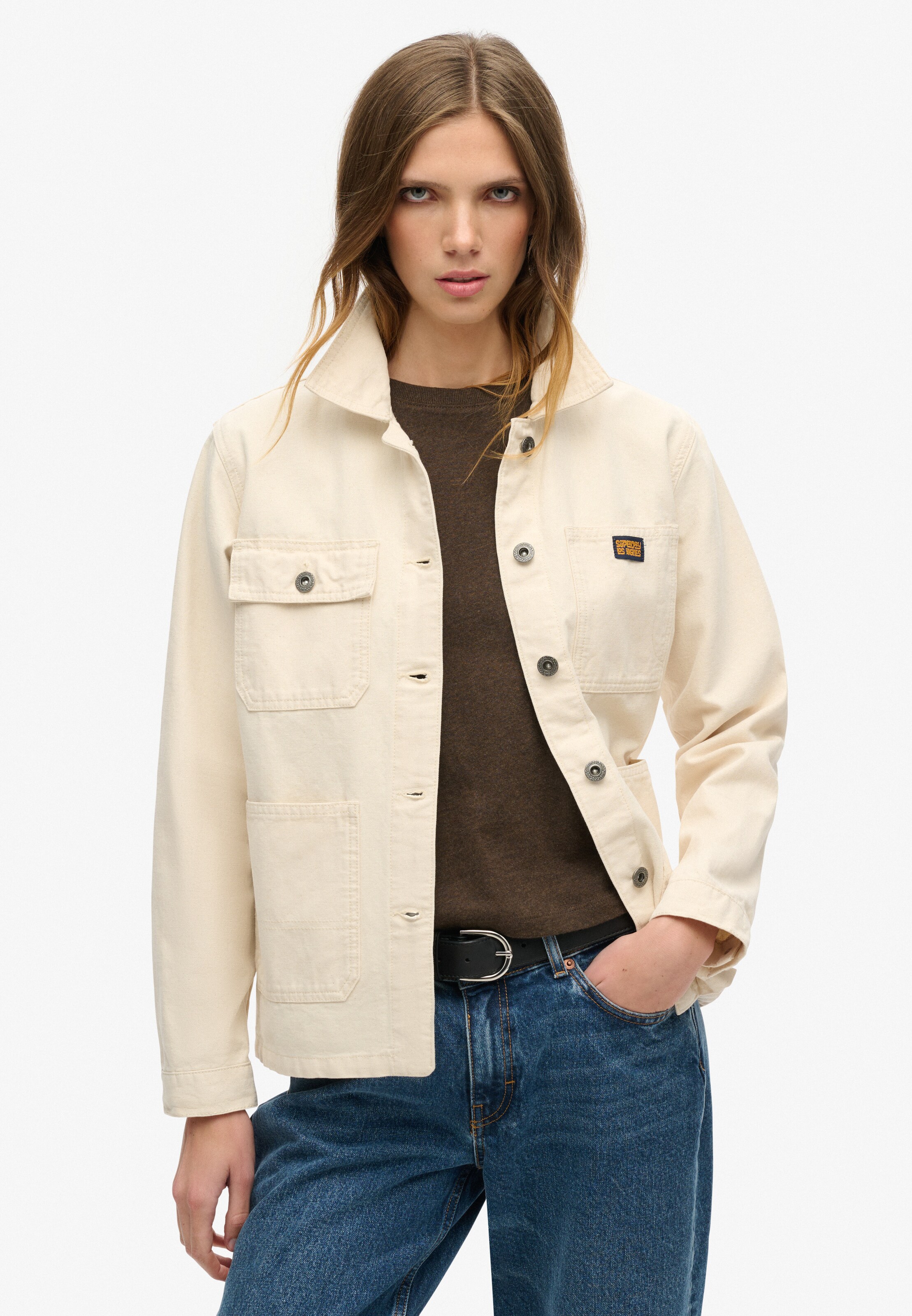 Veste mi-saison 'Vintage Chore' Superdry en beige