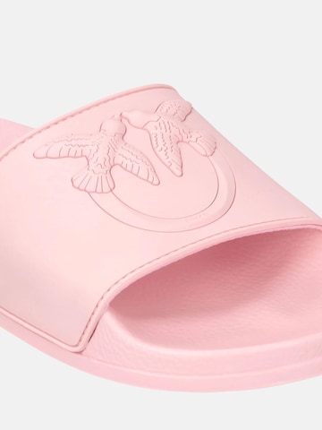 Pantoufle 'PINKO DILLY 01 SLIPPER RUBBERIZED Scarpe' PINKO en rose
