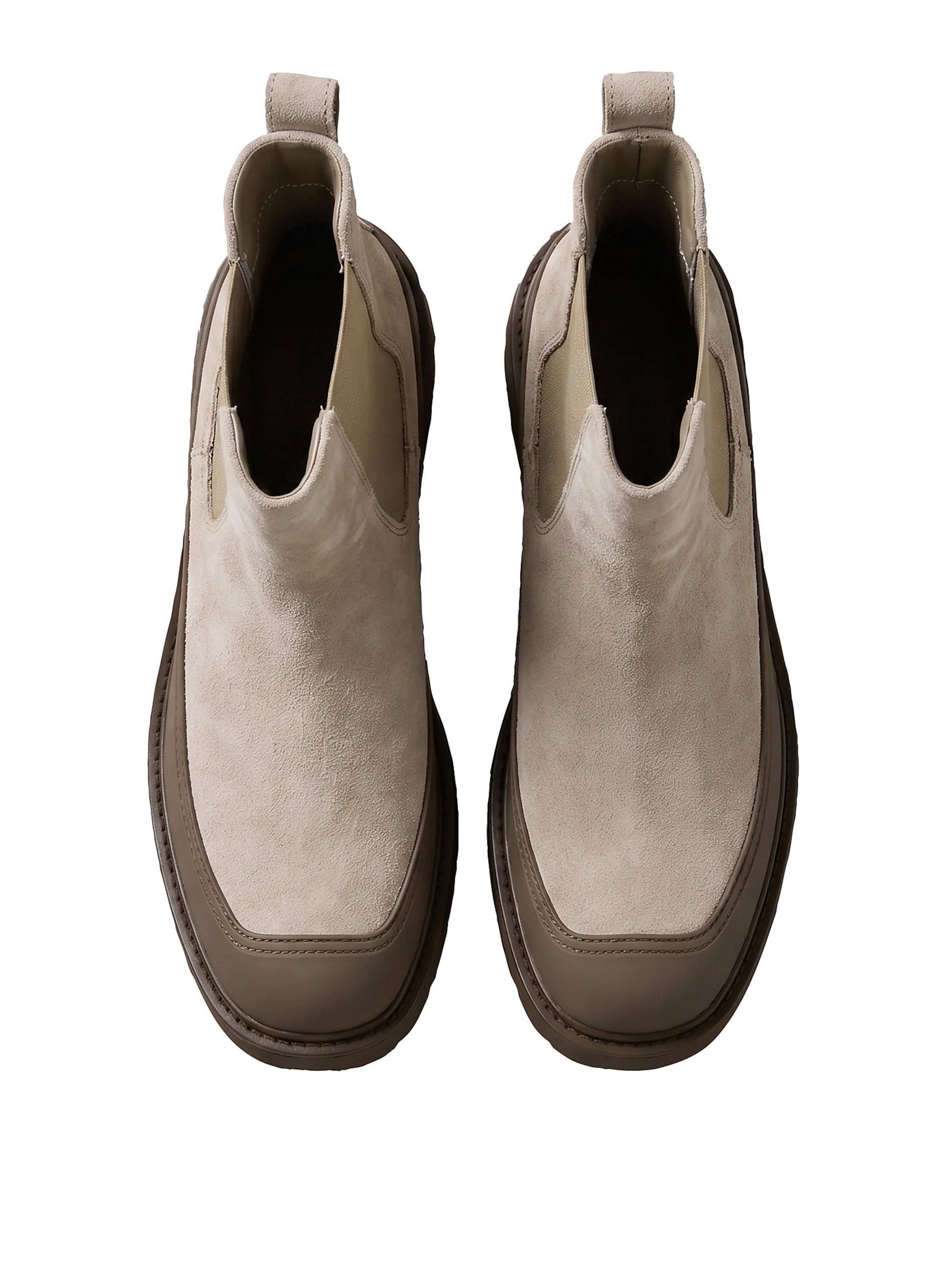 Calvin Klein Chelsea boots in Beige