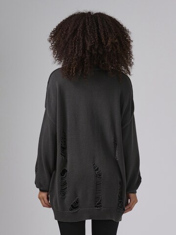 MISH Oversizepullover 'Sierra' in Grau