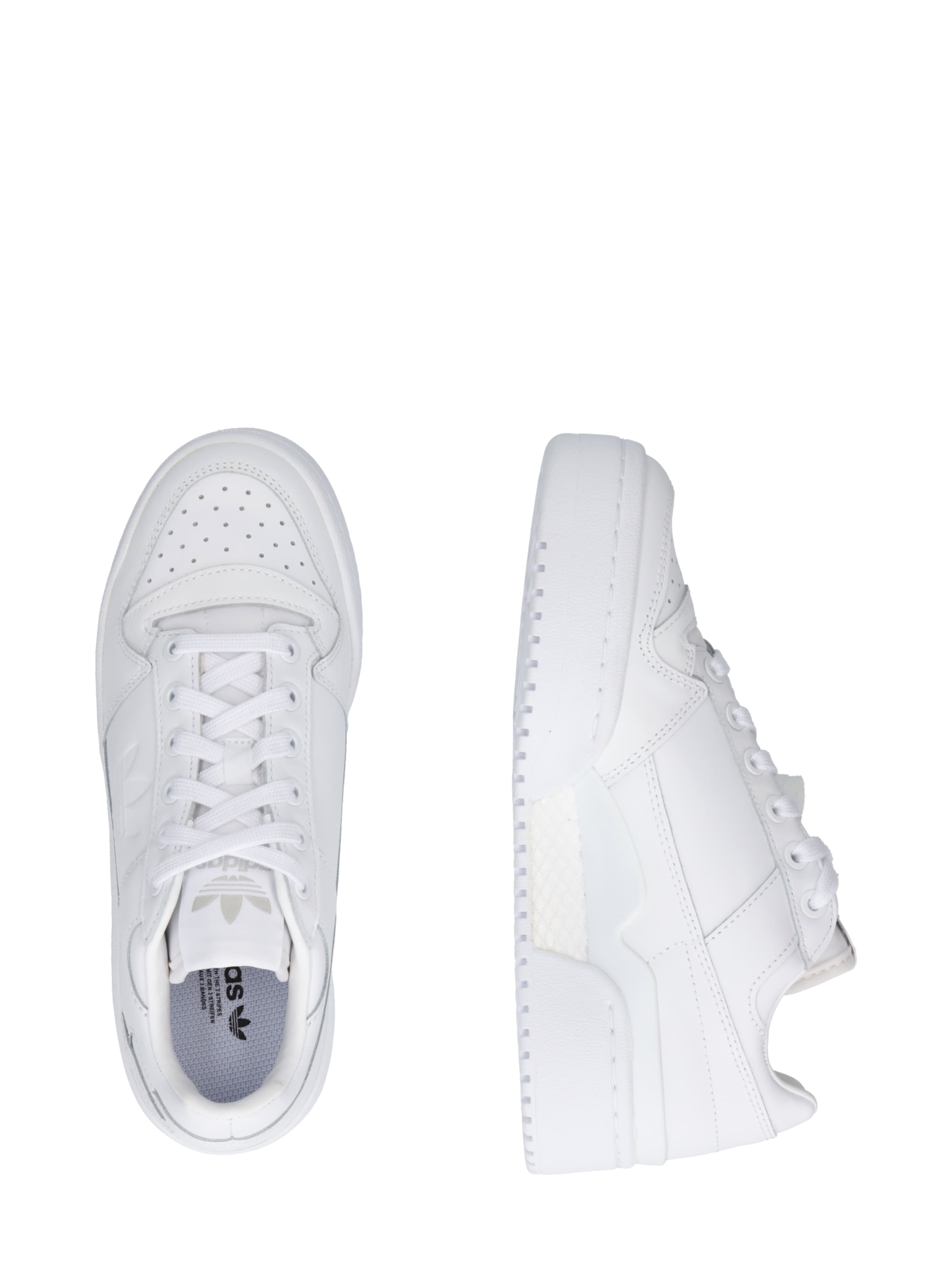 Baskets basses 'Forum Bold' ADIDAS ORIGINALS en blanc