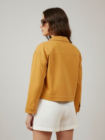 WEARABLE STORIES Overgangsjakke 'Amber' i brun