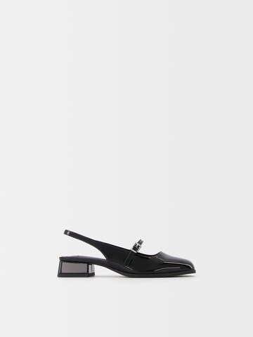 Bershka Slingback pumps in Black