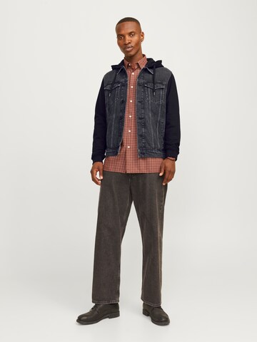 JACK & JONES Jacke 'JJIJEAN' in Schwarz
