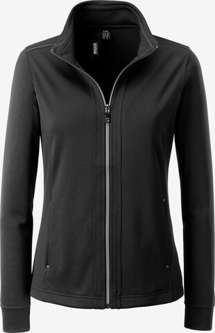 LPO Sweatjacke 'Abby' in Schwarz: predná strana