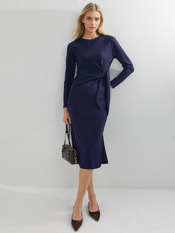 Hiccup Jurk in Blauw: voorkant