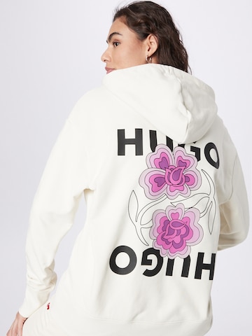 HUGO Red - Sudadera 'Dreala 2' en blanco