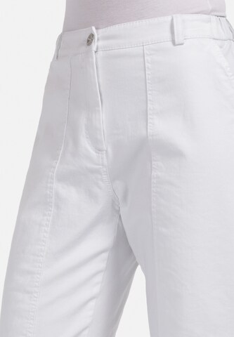 Loosefit Pantalon HELMIDGE en blanc