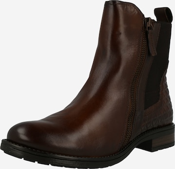 TT. BAGATT Chelsea boots in Bruin: voorkant