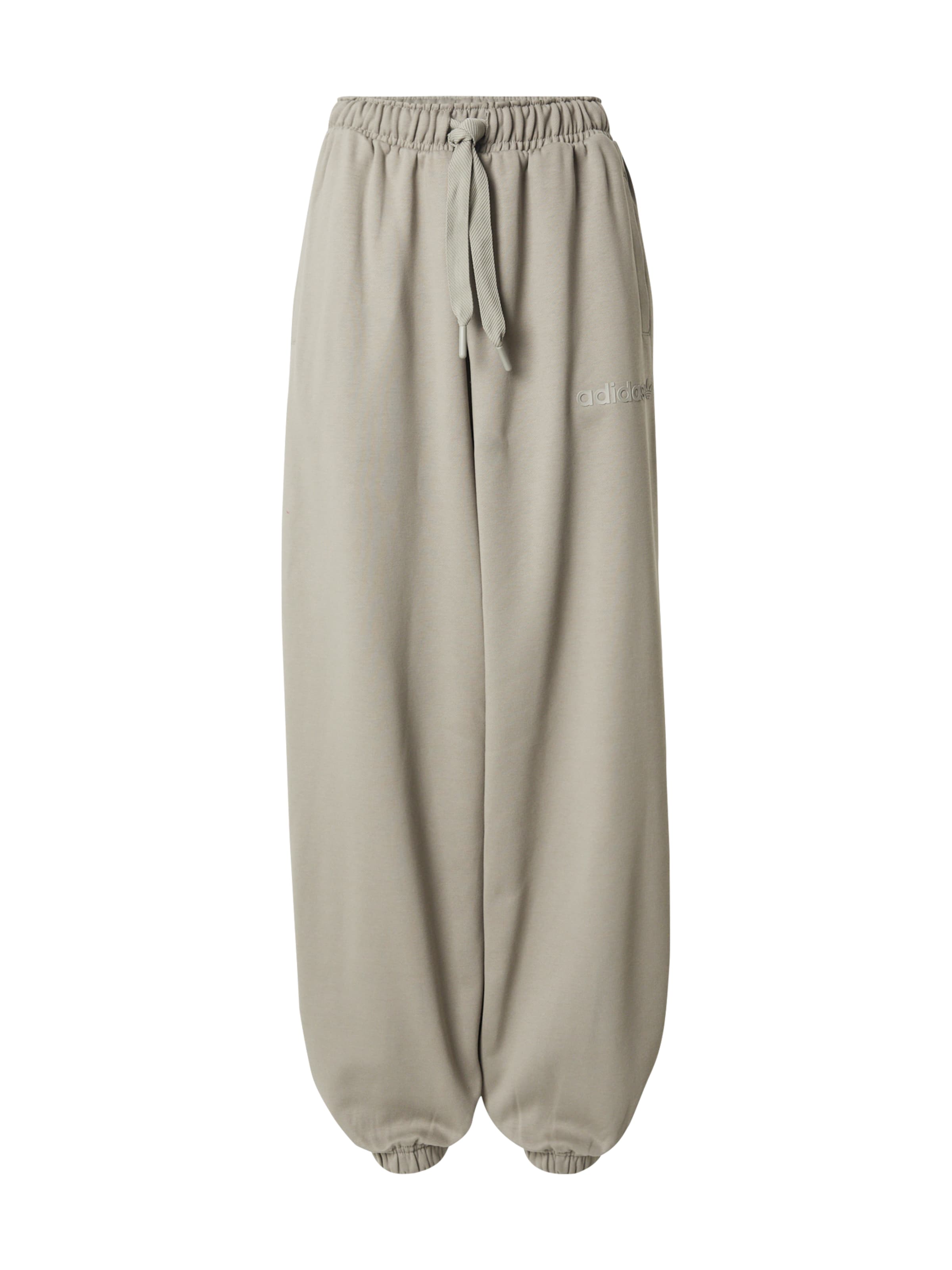ADIDAS ORIGINALS Loosefit Hose &#x27;Essentials&#x27; in Grau: Vorderseite