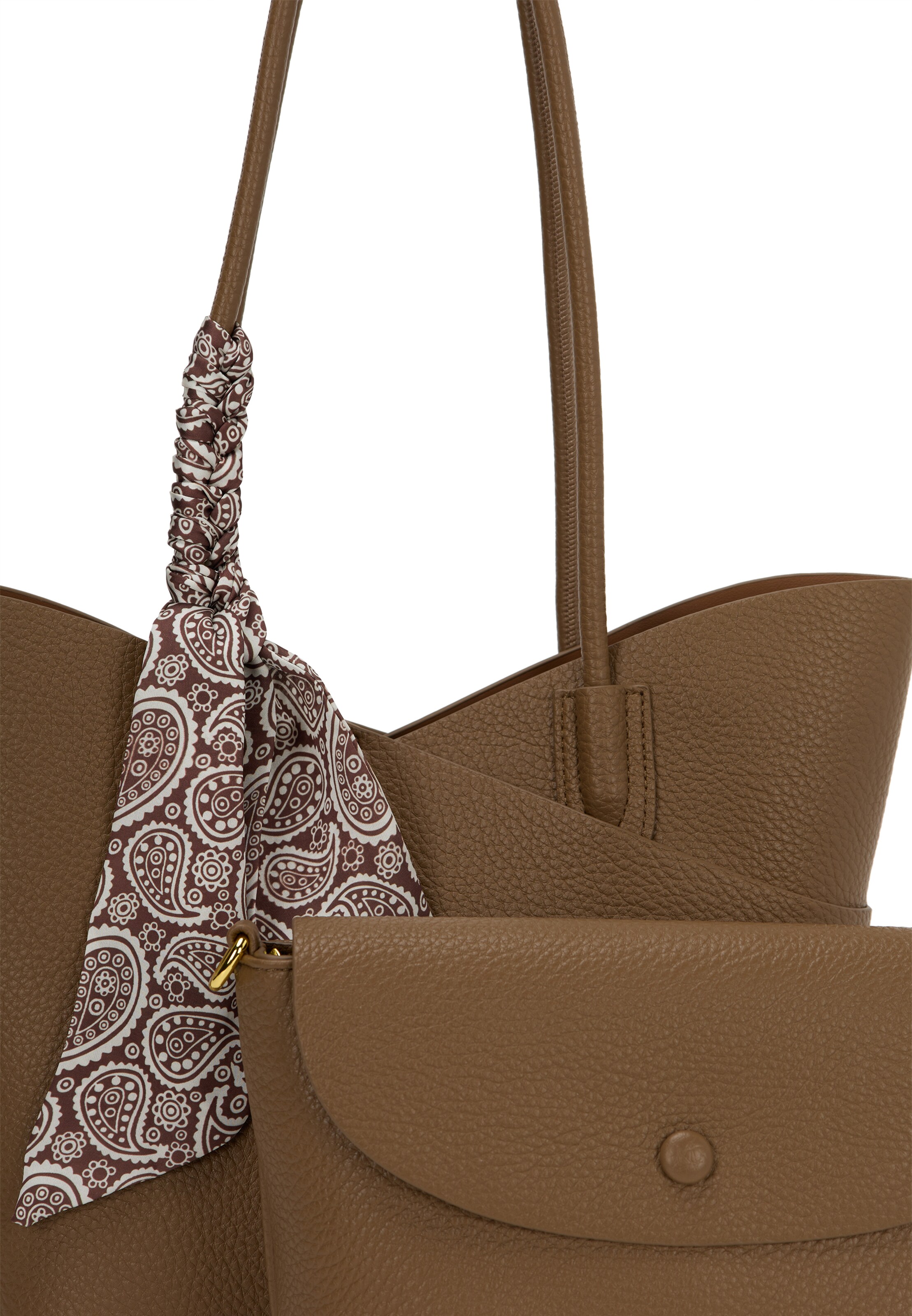 brūns Usha "Shopper" tipa soma