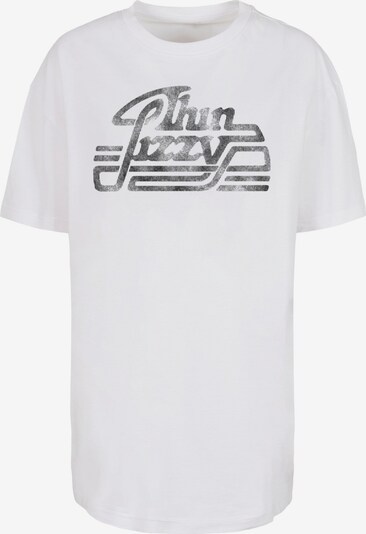 Merchcode T-shirt oversize 'Thin Lizzy - Rocker' en noir / blanc, Vue avec produit