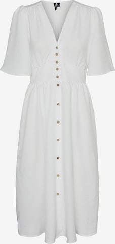Robe-chemise 'MELANEY' VERO MODA en blanc : devant