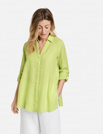 GERRY WEBER Blouse in Groen: voorkant