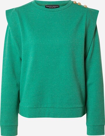 Sweat-shirt Dorothy Perkins en vert : devant