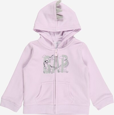 GAP Sweatjakke i lilla / svart / sølv, Produktvisning